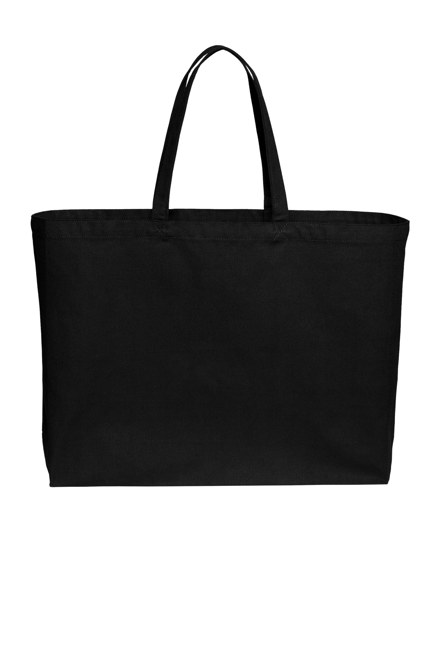 Cotton Canvas Jumbo Tote