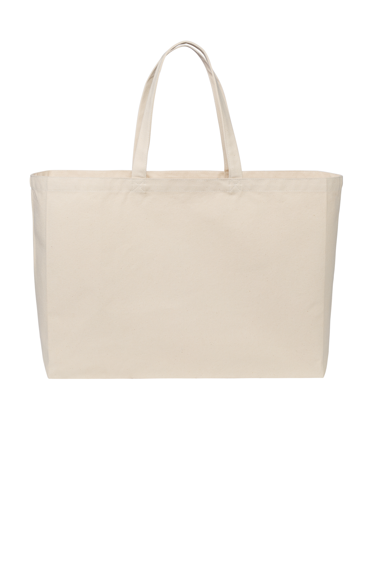 Cotton Canvas Jumbo Tote