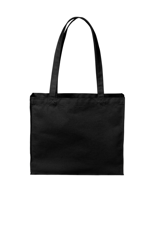 Cotton Canvas Shopper Tote