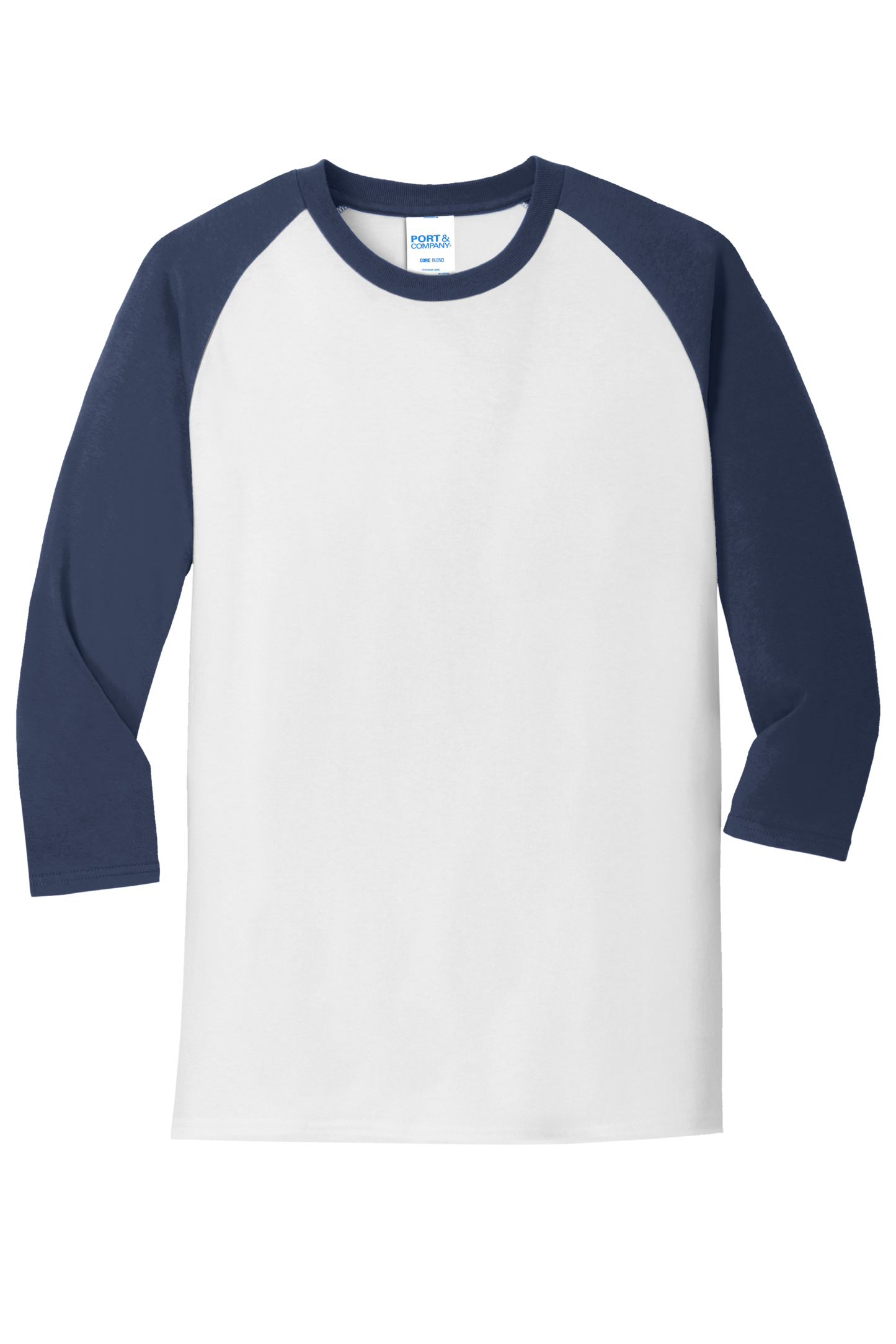 Core Blend 3/4 Sleeve Raglan Tee