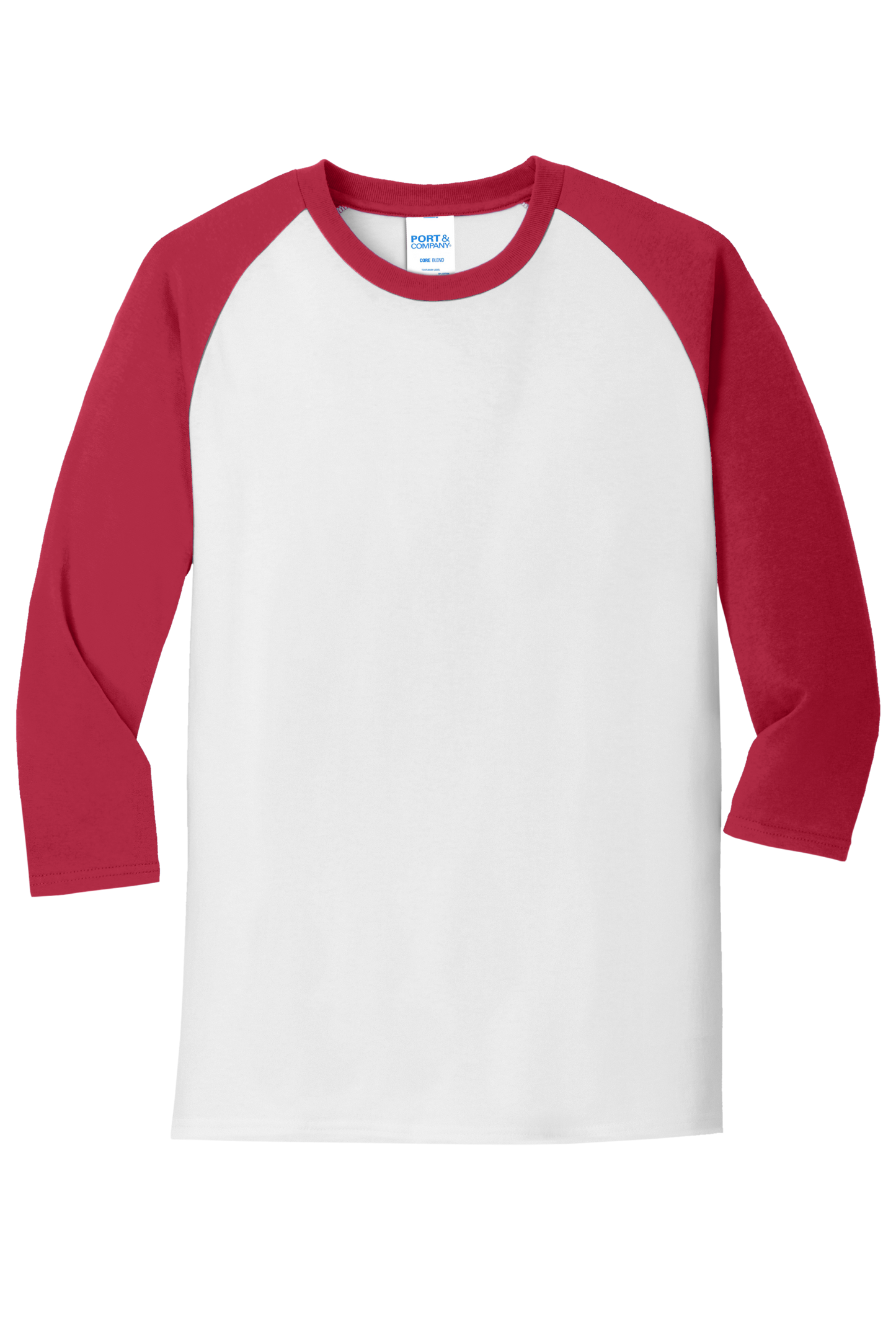 Core Blend 3/4 Sleeve Raglan Tee