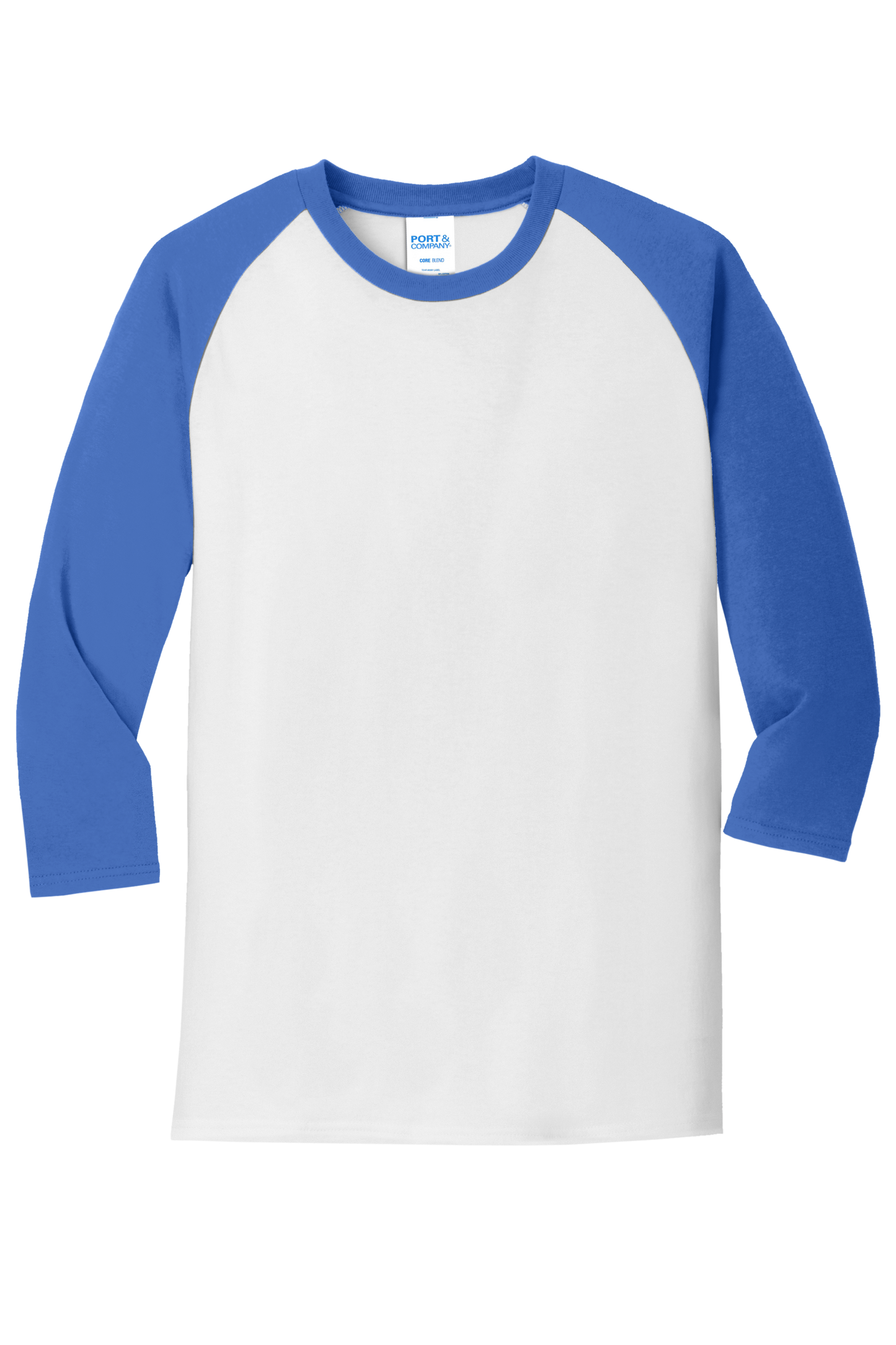 Core Blend 3/4 Sleeve Raglan Tee